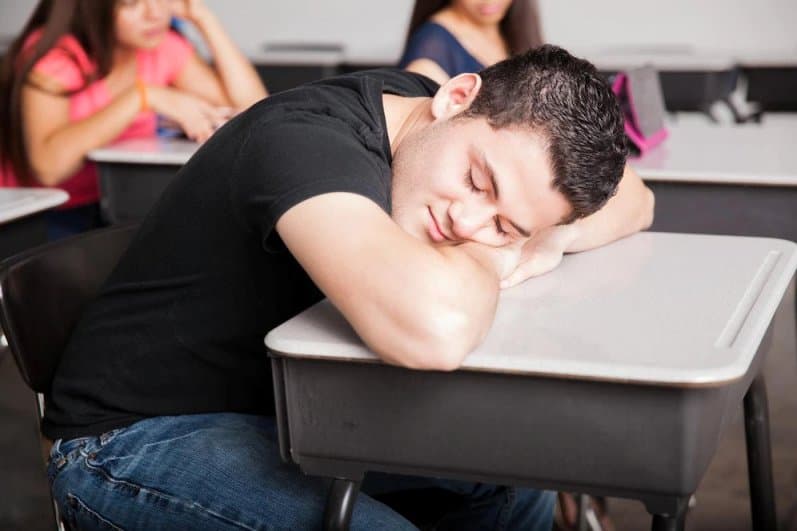 Falling Asleep in Class